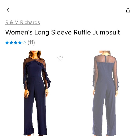 Pants - Navy NWT Jumpsuit. Never worn.  Bought for sons wedding.  Still in plastic.